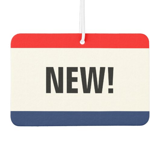 カーディーラースタイル新しいプロモーションカスタマイズ カーエアーフレッシュナー (正面)