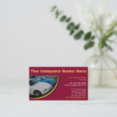 カーディーラー及び自動車売上高の仲間 名刺 (スタンド正面)