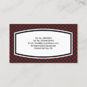 カーディーラー名刺デザイン 名刺 (裏面)