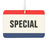 カーディーラー専用プロモーションカスタマイズ カーエアーフレッシュナー (裏面)