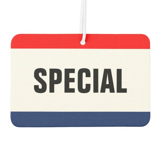 カーディーラー専用プロモーションカスタマイズ カーエアーフレッシュナー (裏面)