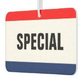 カーディーラー専用プロモーションカスタマイズ カーエアーフレッシュナー (左)