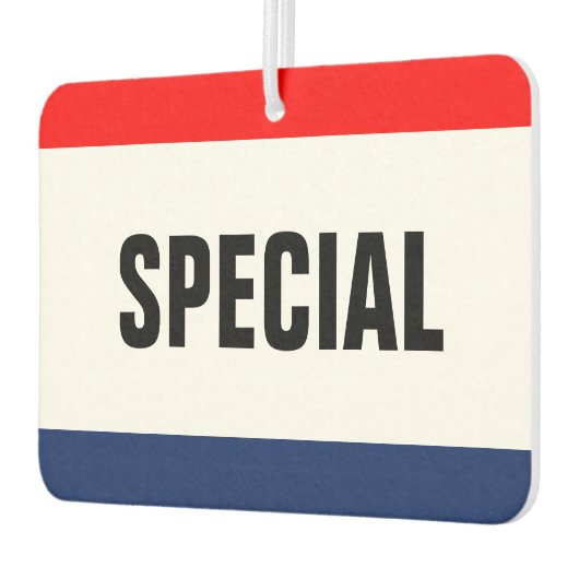 カーディーラー専用プロモーションカスタマイズ カーエアーフレッシュナー (左)