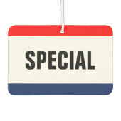 カーディーラー専用プロモーションカスタマイズ カーエアーフレッシュナー (正面)