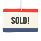 カーディーラー販売プロモーションカスタマイズ カーエアーフレッシュナー (裏面)