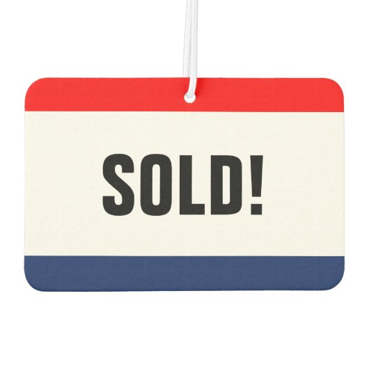 カーディーラー販売プロモーションカスタマイズ カーエアーフレッシュナー (裏面)