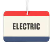 カーディーラー電気プロモーションカスタマイズ カーエアーフレッシュナー (裏面)