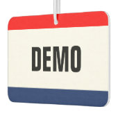 カーディーラーDEMOプロモーションカスタマイズ カーエアーフレッシュナー (左)