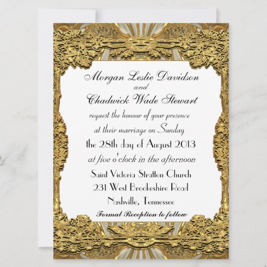 カーデラスチン6.5 x 8.75インチ写真を挿入 招待状 (裏面)