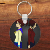 カートとタイラデザインキーリング キーホルダー (正面)