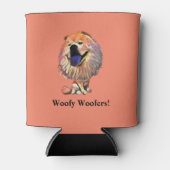 カートゥーおもしろいチュウクーラーボックス 缶クーラー (正面)