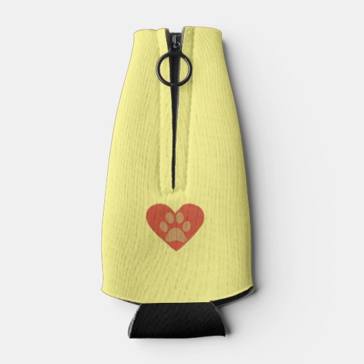 カートゥーおもしろいンゴールデンリトリバーボトルクール ボトルクーラー (裏面)