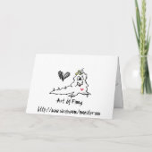 カートゥーんラブ スラグモンスター カード (裏面)