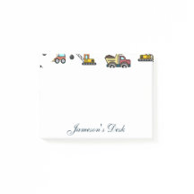 カートゥートラックカークレーン車名パーソナライズされた