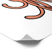 カートゥーンイカ ポスター (角)