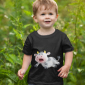 カートゥーンカウ - かわいい牛のキャラクター Tシャツ