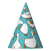 カートゥーングースおもしろいヴィンテージイラストレーション パーティーハット (左)