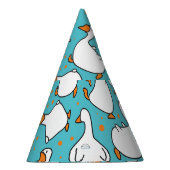 カートゥーングースおもしろいヴィンテージイラストレーション パーティーハット (右)