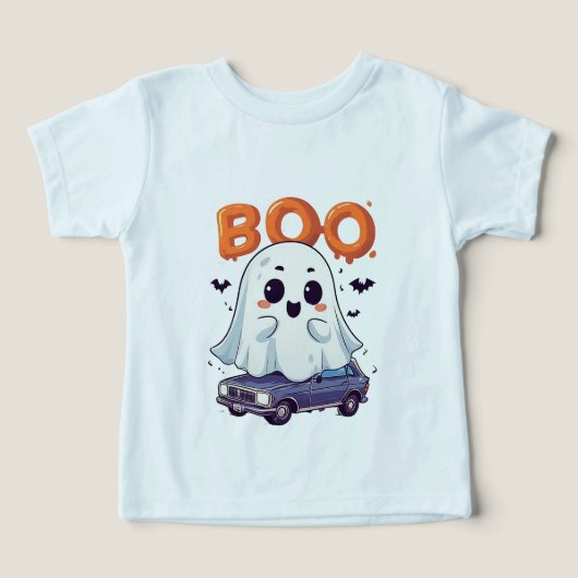 カートゥーンゴースト ハロウィン キッズデザイン 👻 (デザイン正面)