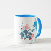 カートゥーンシーコーとドルフィンマグ マグカップ (正面右)
