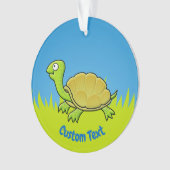 カートゥーンタートルオーナメント オーナメント (正面)