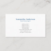 カートゥーンハウス実在 – エステートエージェント 名刺 (裏面)