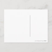 カートゥーンハッピーフロッグホッピーバレンタインデイイエロー シーズンポストカード (裏面)