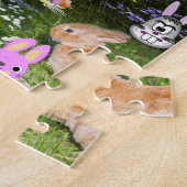 カートゥーンバニー/ベビーラビットジグソーパズル 子供へ ジグソーパズル (側面)