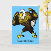 カートゥーンファイティングイーグル カード (黄色い花)