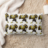 カートゥーンファイティングイーグル ランバークッション (ブランケット)