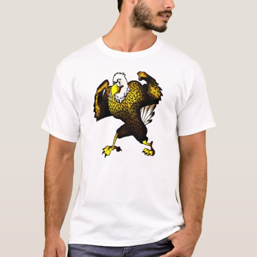 カートゥーンファイティングイーグル Tシャツ (正面)