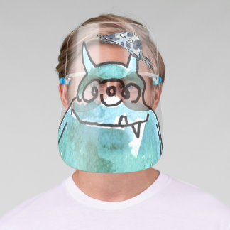 カートゥーンブルーエイリアンモンスター