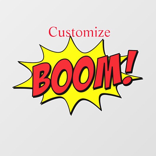 カートゥーンブームThunder_Cove ウィンドウサイン (シート)