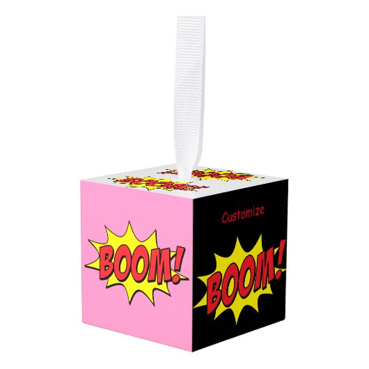 カートゥーンブームThunder_Cove キューブオーナメント (正面アングル)