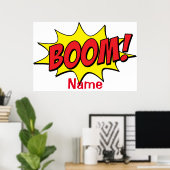 カートゥーンブームThunder_Cove ポスター (ホームオフィス)