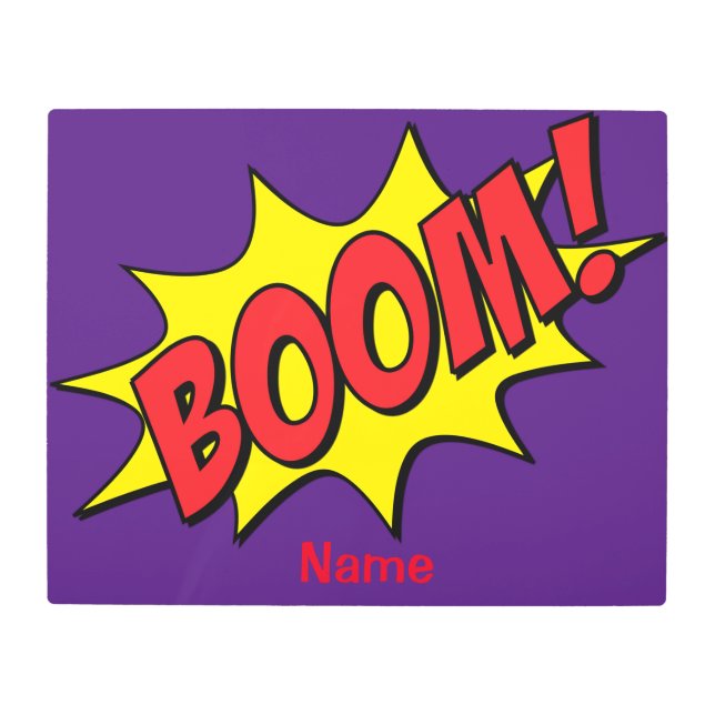 カートゥーンブームThunder_Cove メタルプリント (正面)