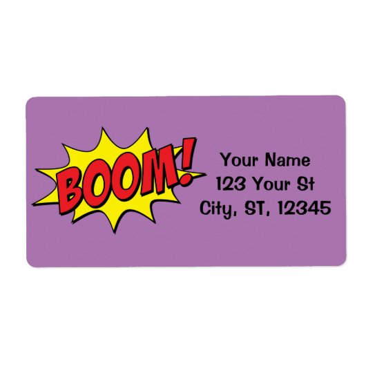 カートゥーンブームThunder_Cove ラベル (正面)