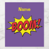 カートゥーンブームThunder_Cove ワインラベル (シングルラベル)