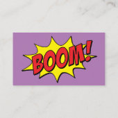 カートゥーンブームThunder_Cove 名刺 (裏面)