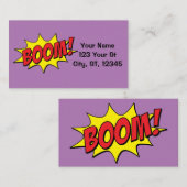 カートゥーンブームThunder_Cove 名刺 (正面/裏面)