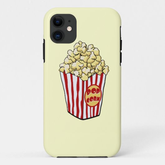 カートゥーンポップコーンバッグ Case-Mate iPhoneケース (裏面)