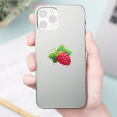 カートゥーンラズベリー シール (スマートフォン)