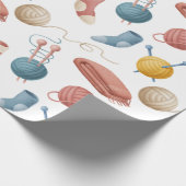 カートゥーン糸、毛布、靴下 ラッピングペーパー (角)