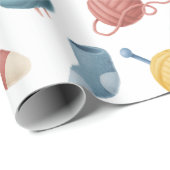 カートゥーン糸、毛布、靴下 ラッピングペーパー (ロールコーナー)