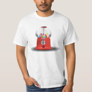 カートゥーン ガムボール キャンディマシン Tシャツ