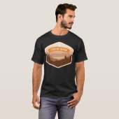 カートゥーン キャンピング シーズン 楽しい Tシャツ (正面フル)