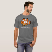 カートゥーン クマノミ Tシャツ (正面フル)