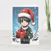 カートゥーン クリスマスカード カード (正面)