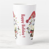 『カートゥーン・コぶら下がったウズ・クリスマス・ライトズ・ホリデー』 カフェラテマグ (正面)