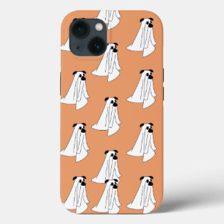 カートゥーン ゴースト ドッグ ハロウィン iPhoneケース iPhone 13ケース